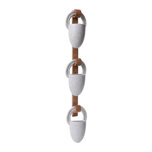 Trivalent Hanging Pots 6"x 3"x 10"