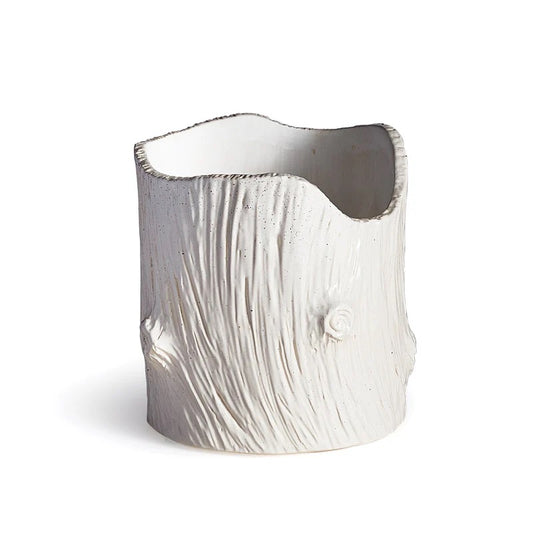 Napa Modern Faux Bois Pot 6.25"