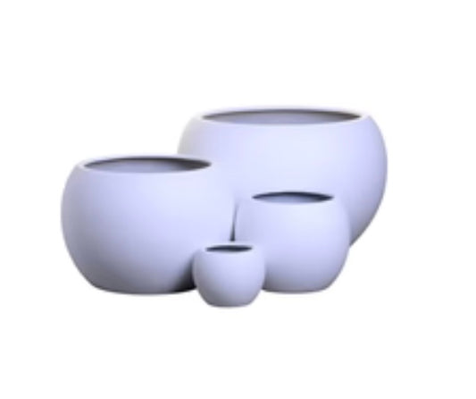 Teddy Planter Collection Medium - White