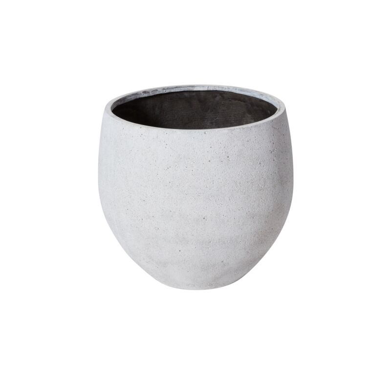 Syros Planter White Small 19.75"x 18"