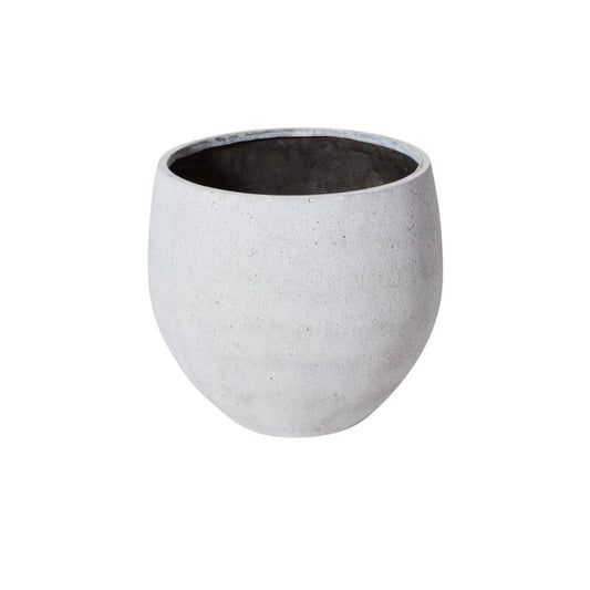 Syros Planter White Small 19.75"x 18"